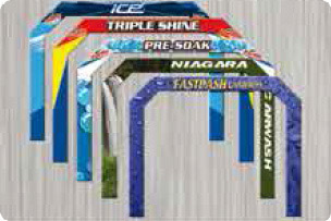 WASCH- und WERBEBÖGEN